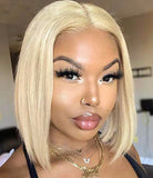 613 Straight  Bob Wig Lace Front