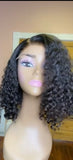 Jerry Curl Closure Wig